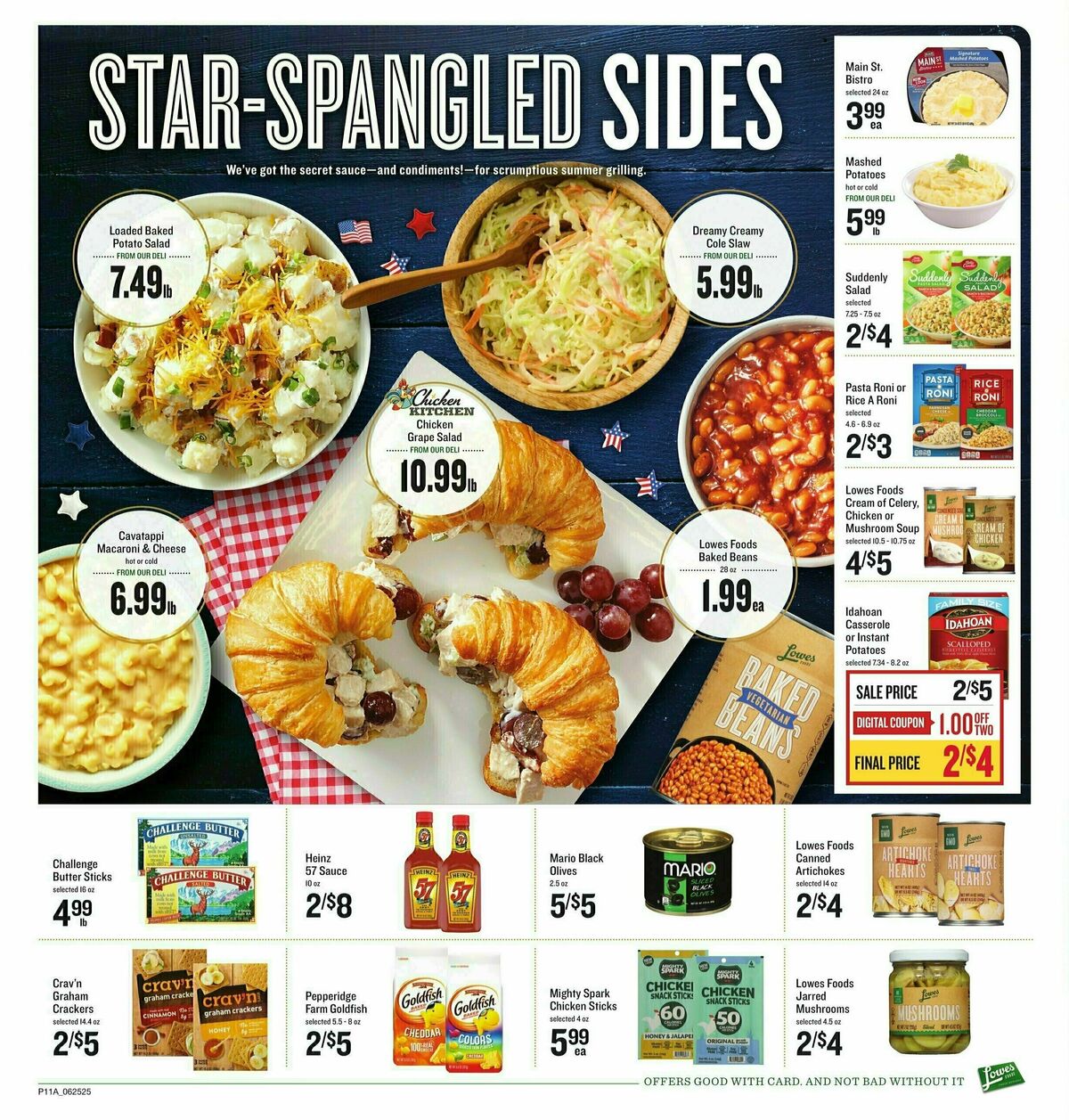 Lowes Foods Weekly Ad from June 25