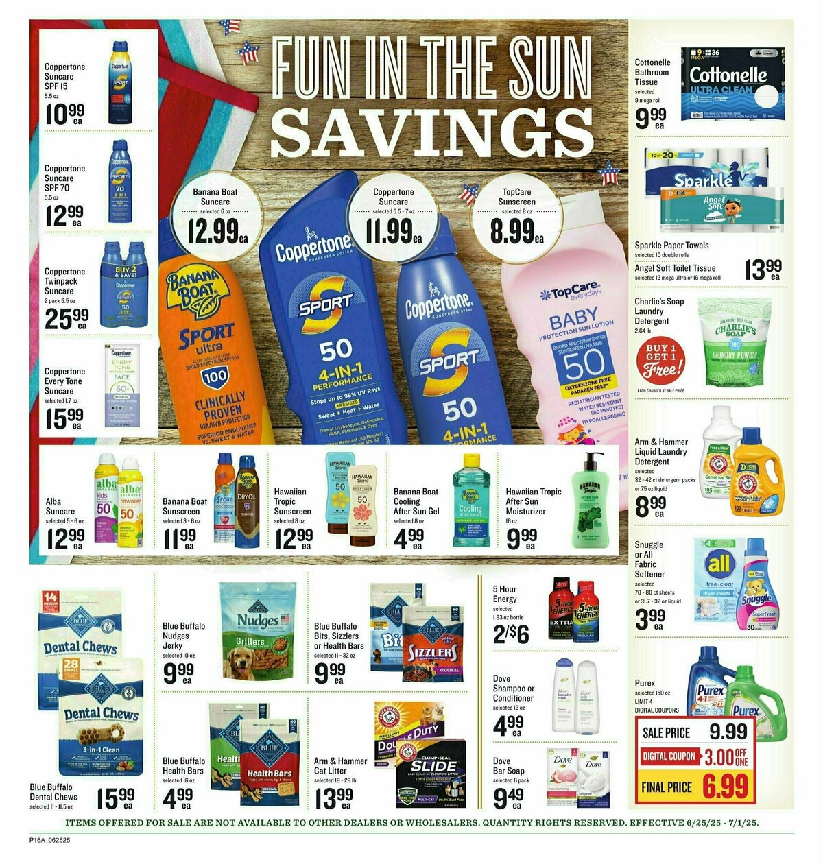 Lowes Foods Weekly Ad from June 25