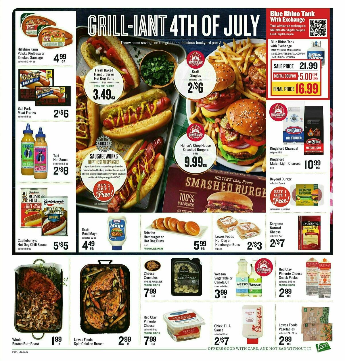 Lowes Foods Weekly Ad from June 25