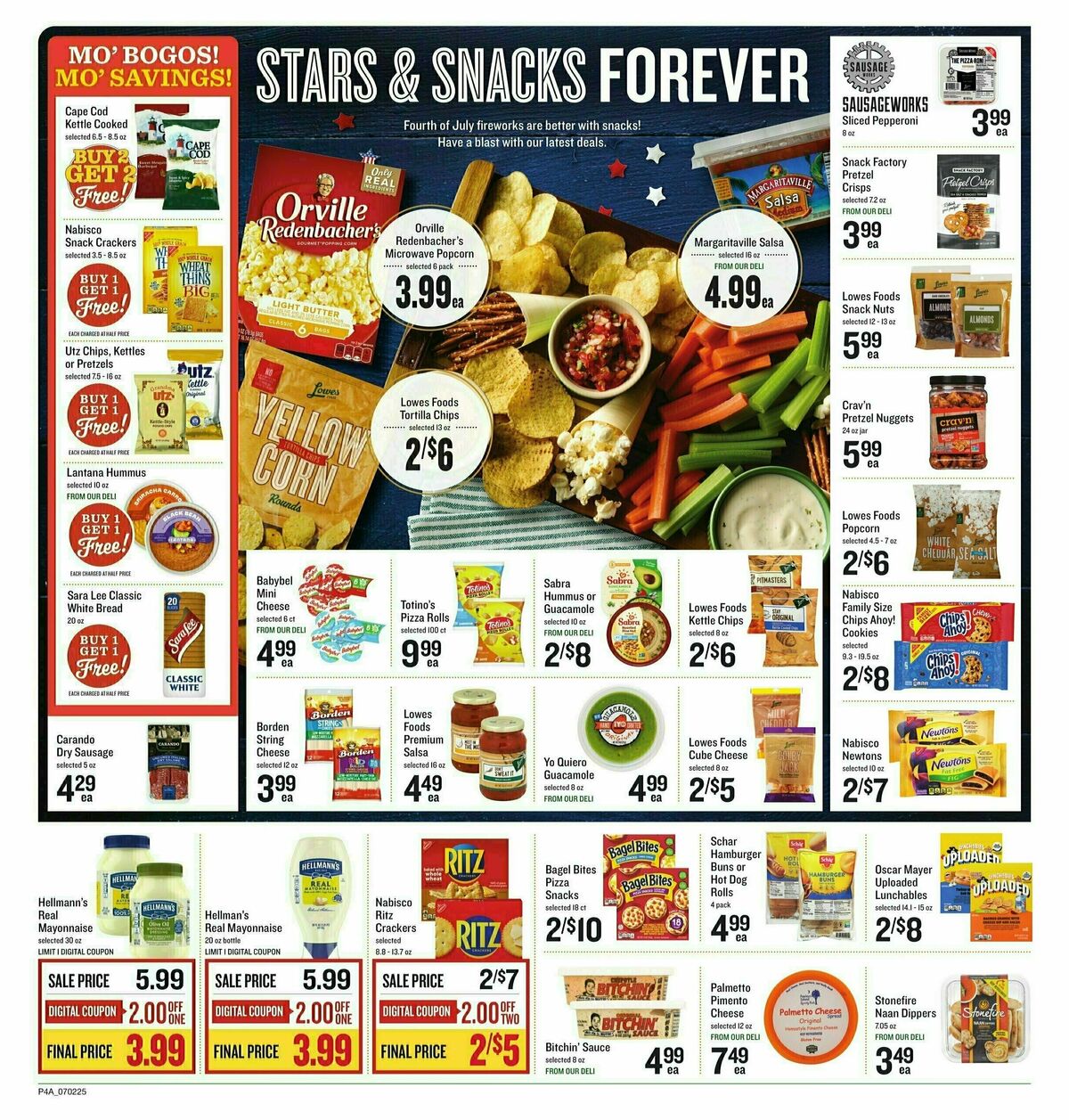 Lowes Foods Weekly Ad from July 2