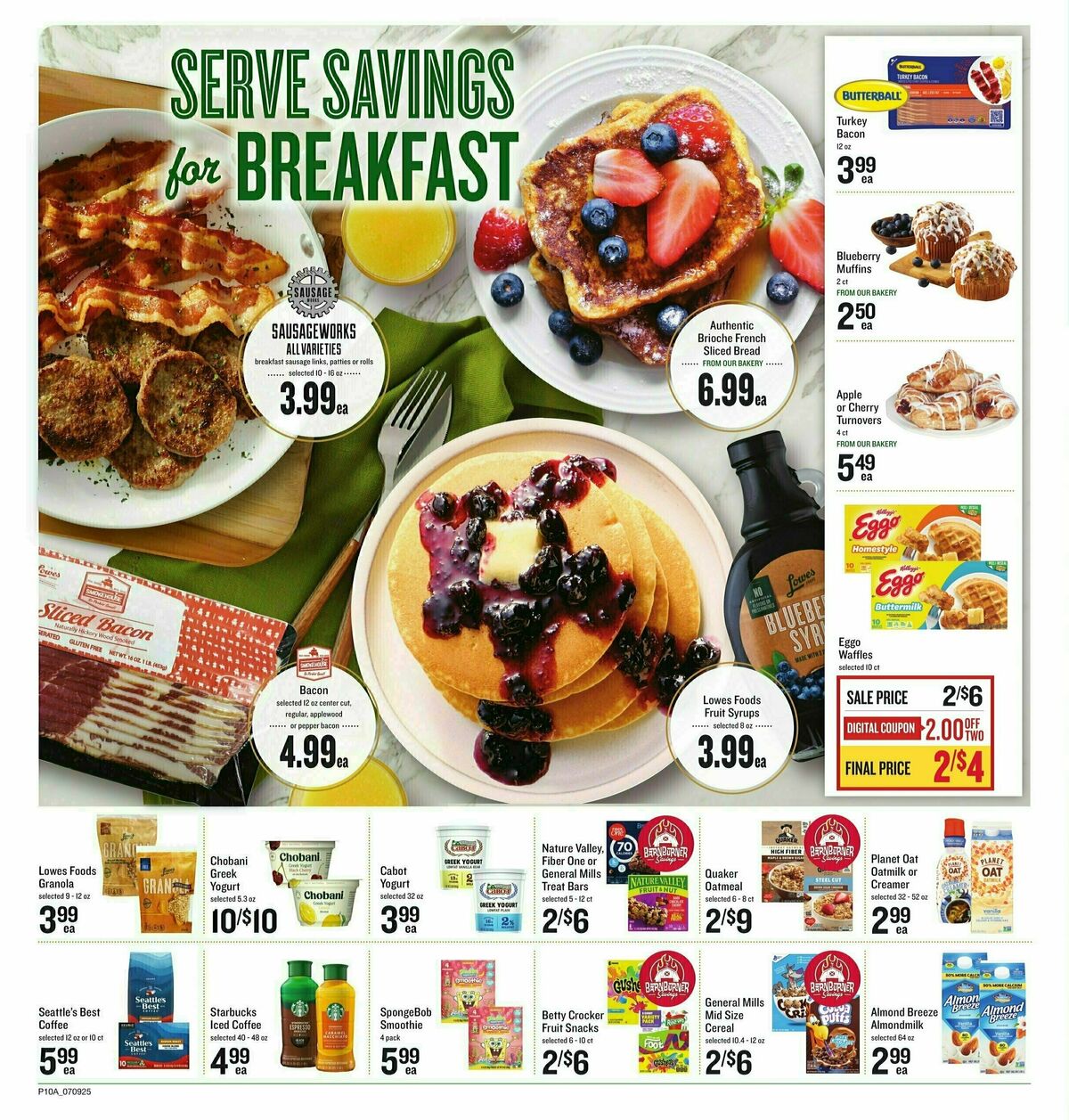 Lowes Foods Weekly Ad from July 9