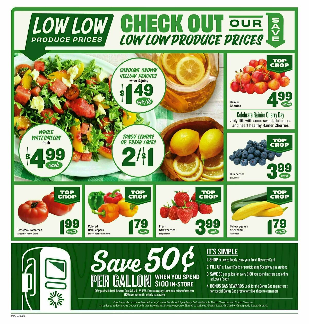 Lowes Foods Weekly Ad from July 9