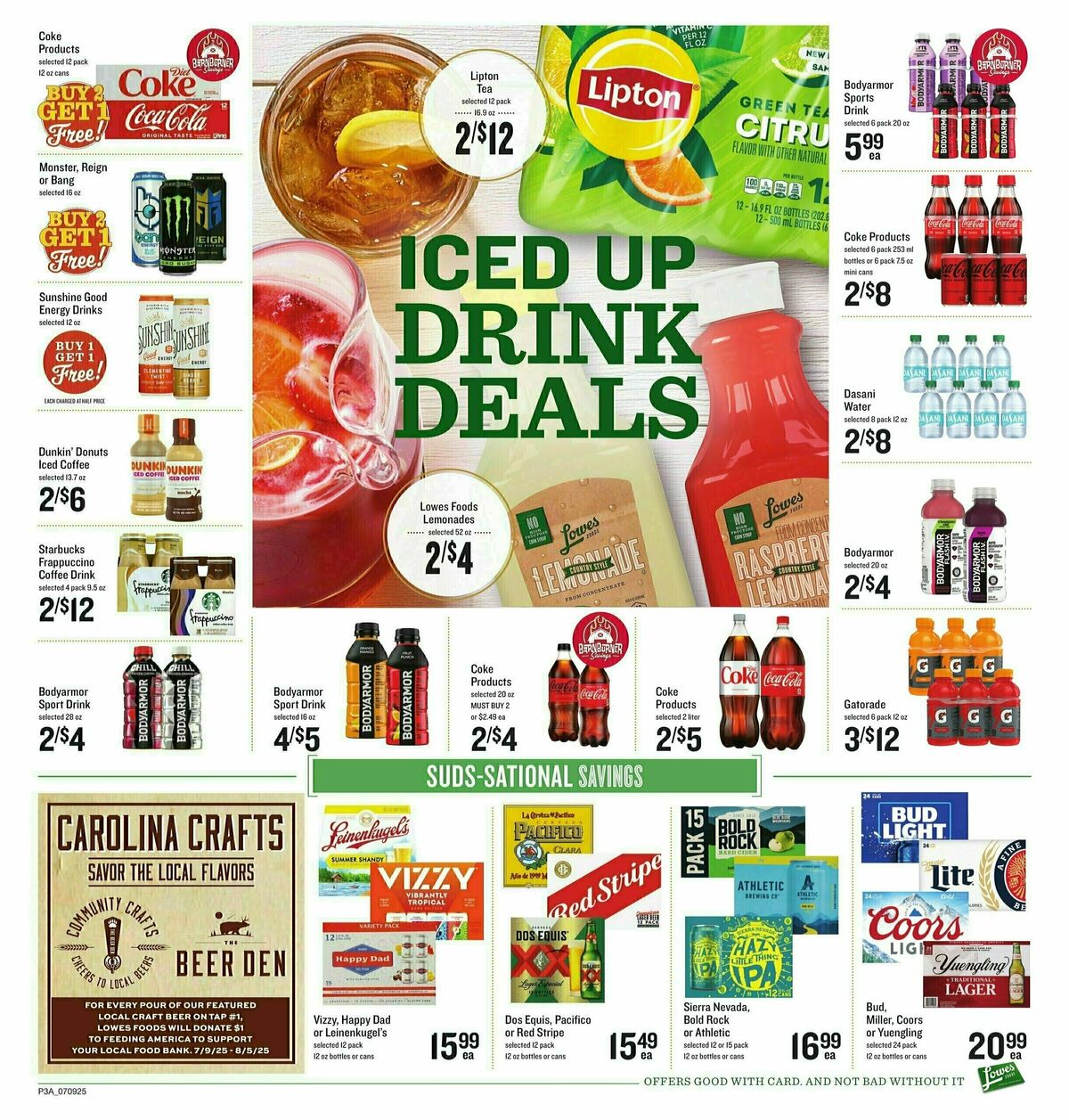 Lowes Foods Weekly Ad from July 9