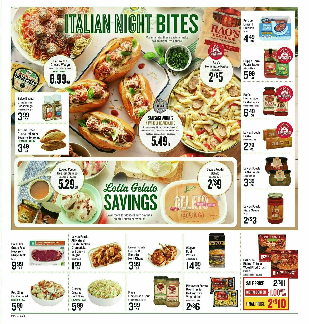 Lowes Foods Weekly Ad from July 9