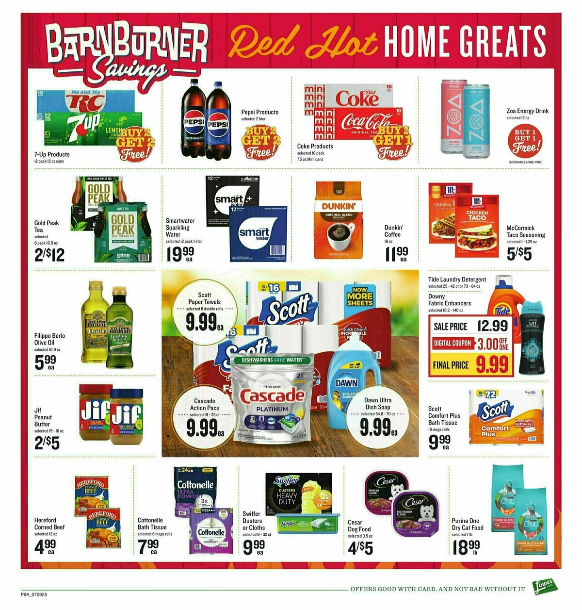 Lowes Foods Weekly Ad from July 9