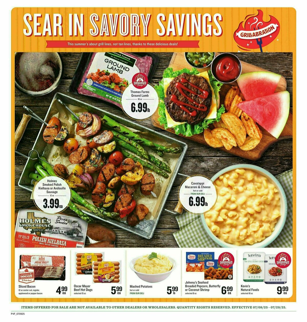 Lowes Foods Summer Grilling Weekly Ad from July 9