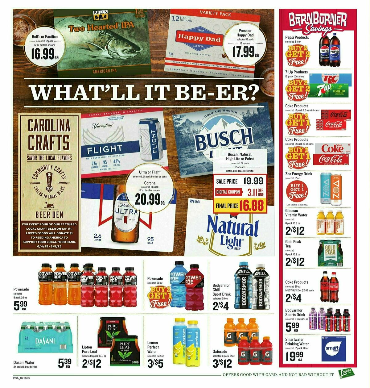 Lowes Foods Weekly Ad from July 16