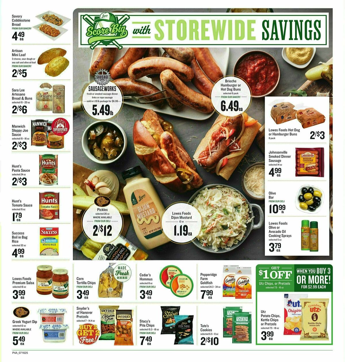 Lowes Foods Weekly Ad from July 16