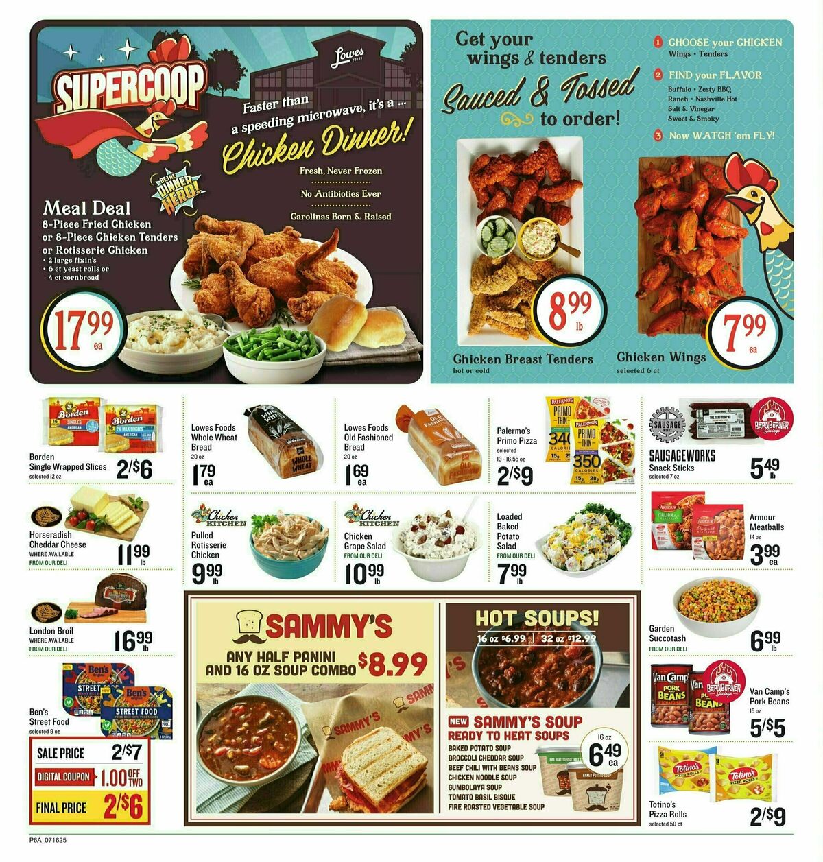 Lowes Foods Weekly Ad from July 16