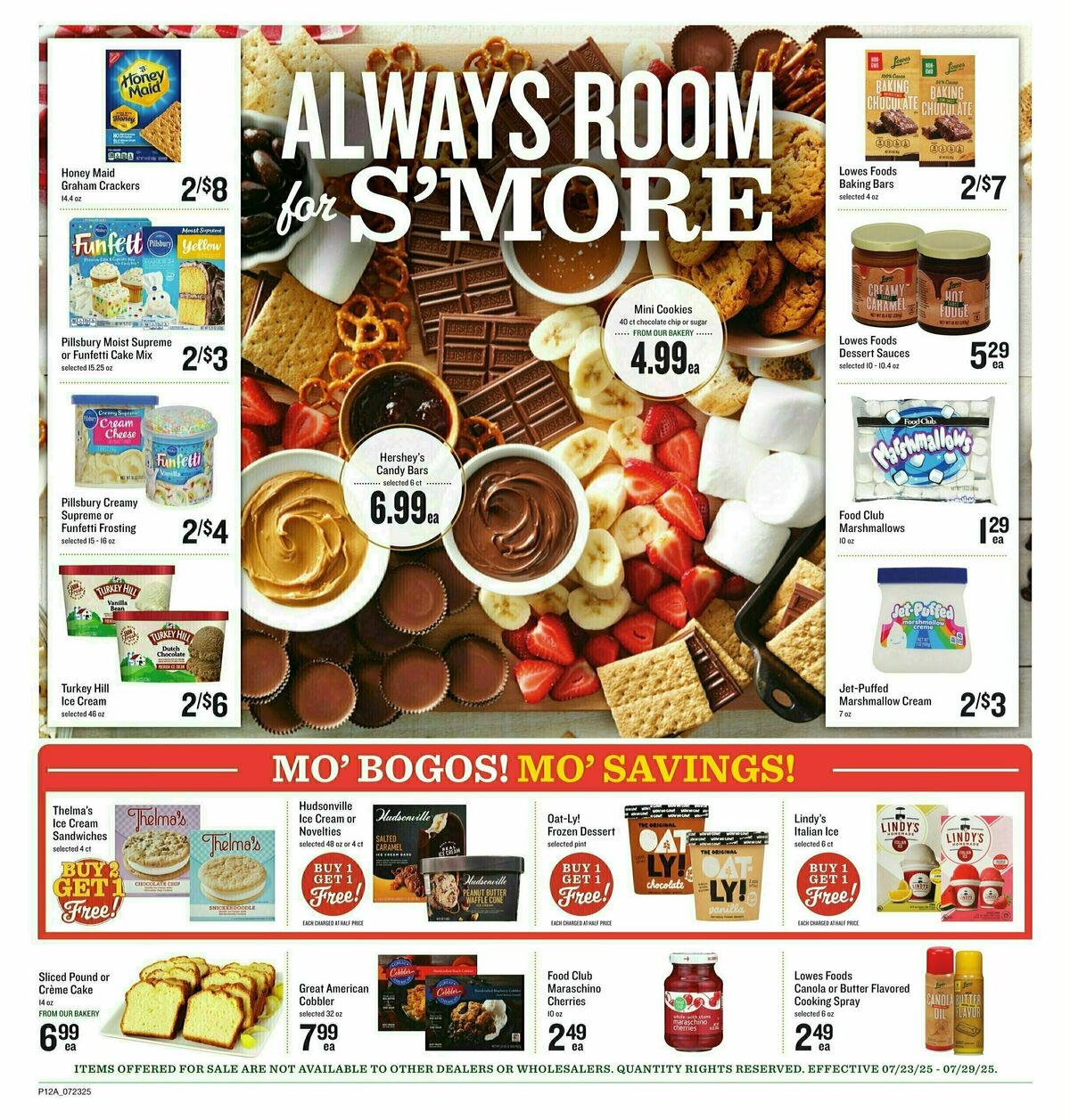 Lowes Foods Weekly Ad from July 23