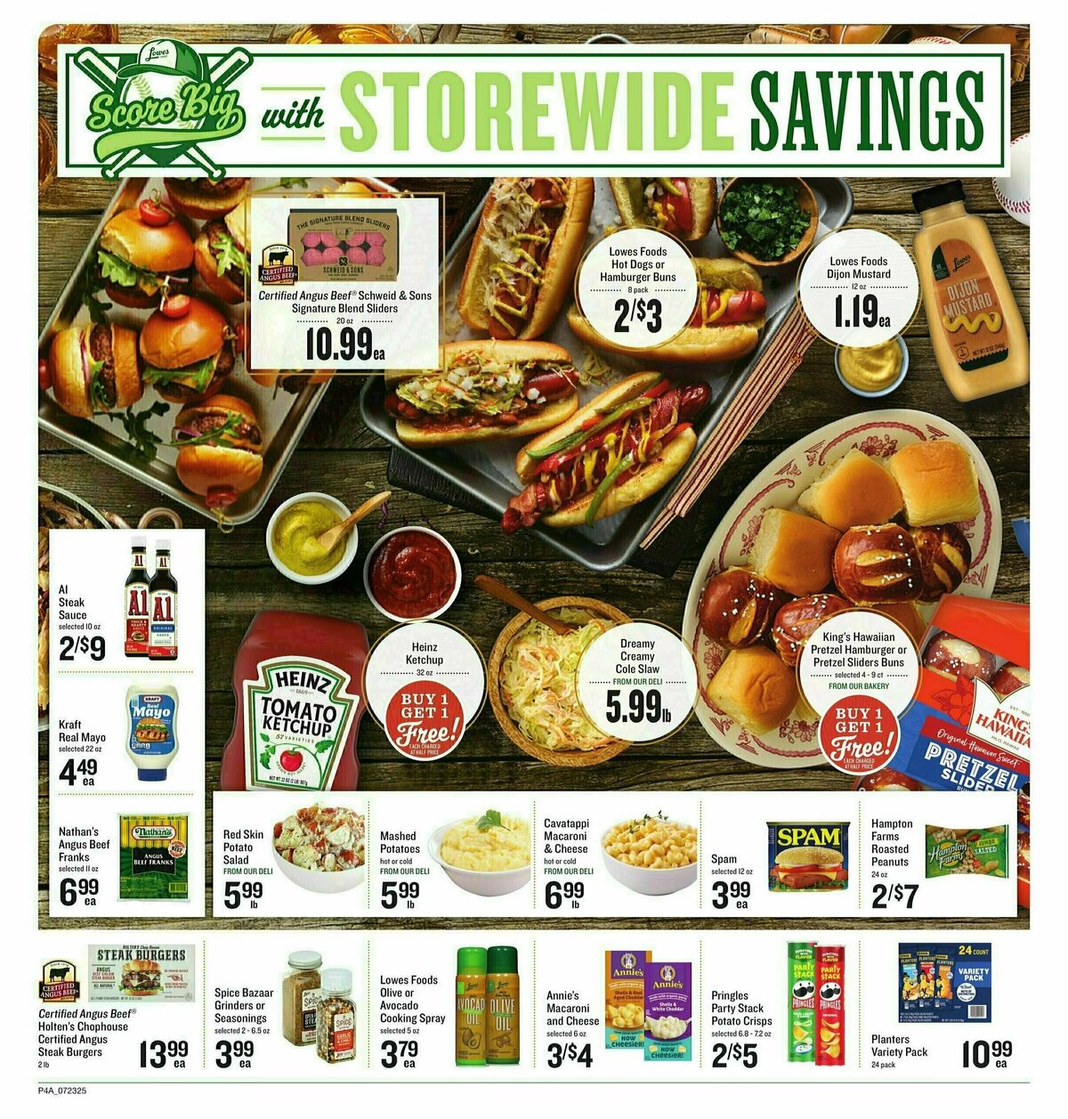 Lowes Foods Weekly Ad from July 23