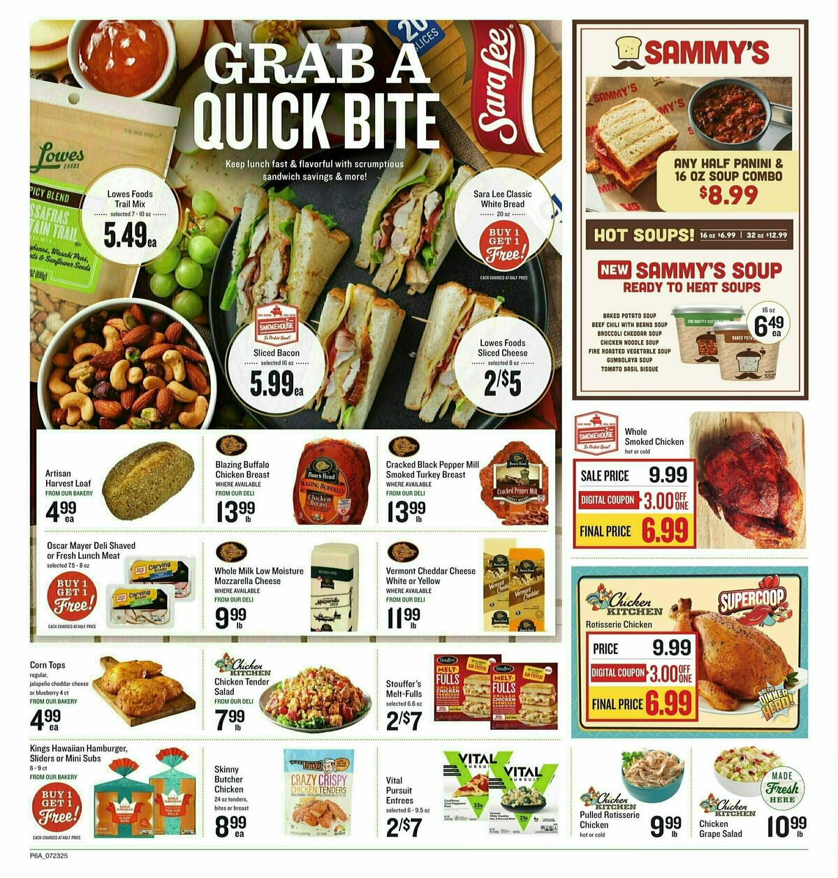 Lowes Foods Weekly Ad from July 23