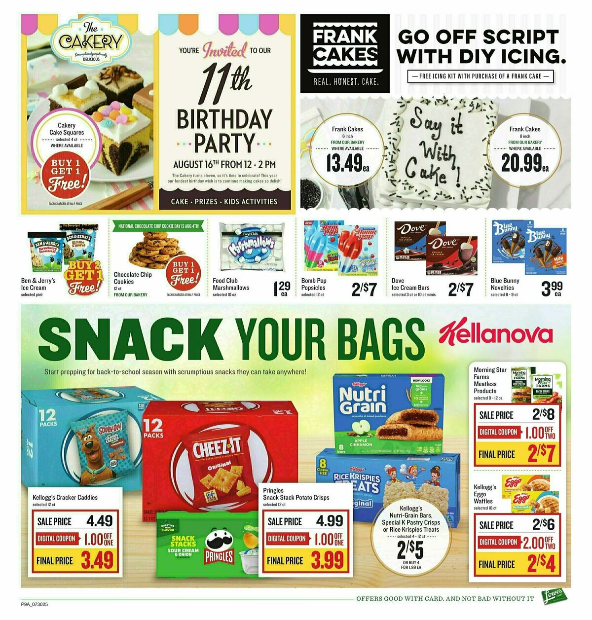 Lowes Foods Weekly Ad from July 30