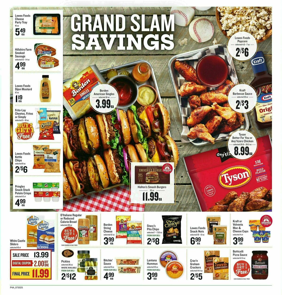 Lowes Foods Weekly Ad from July 30