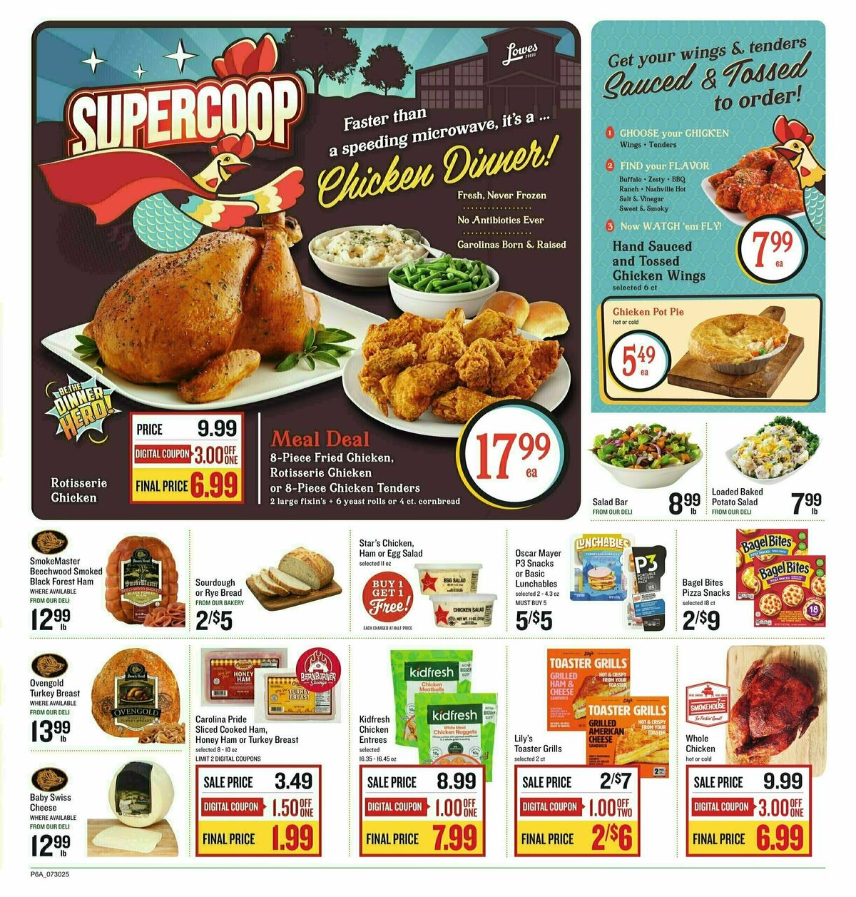 Lowes Foods Weekly Ad from July 30