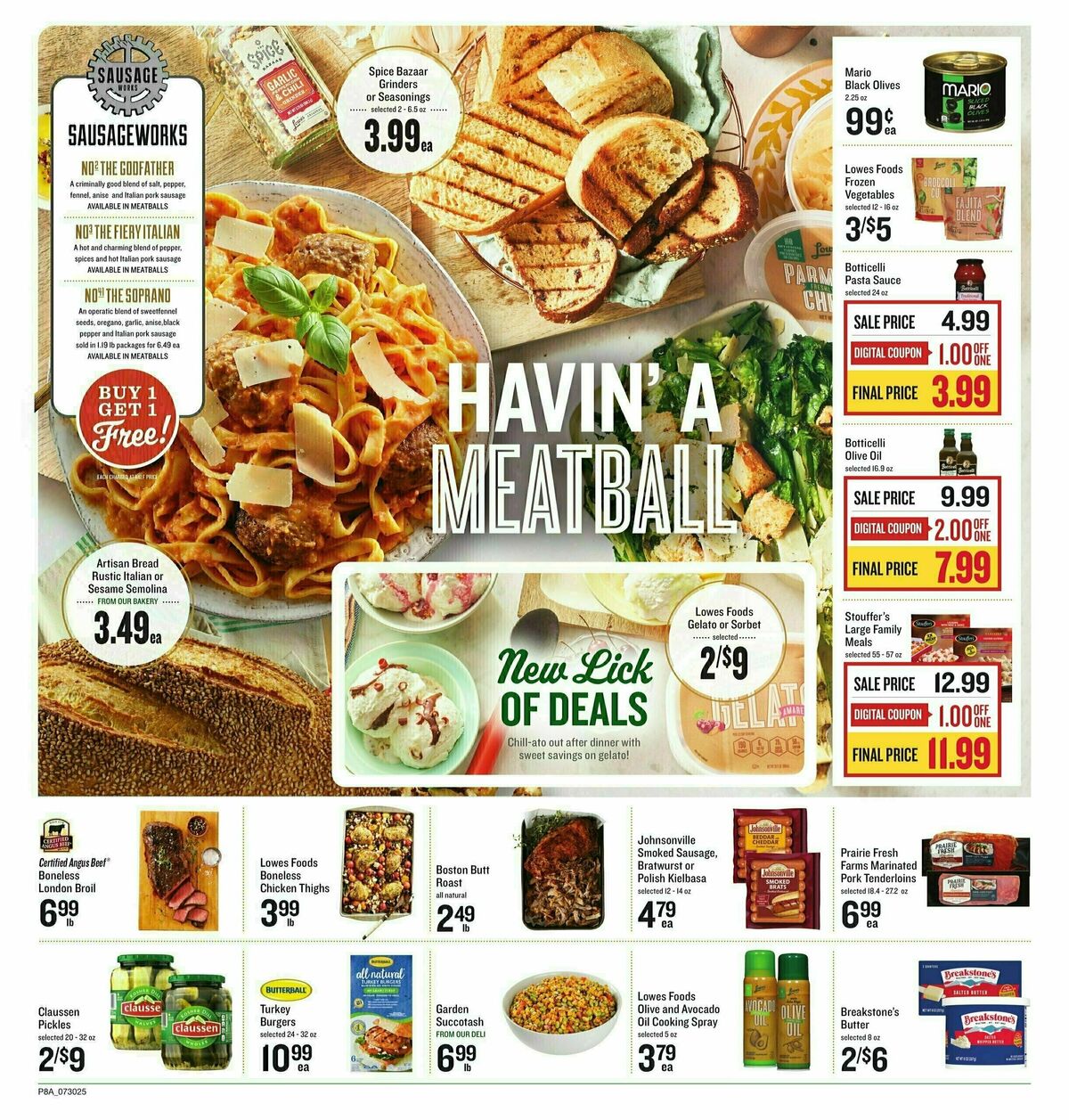 Lowes Foods Weekly Ad from July 30