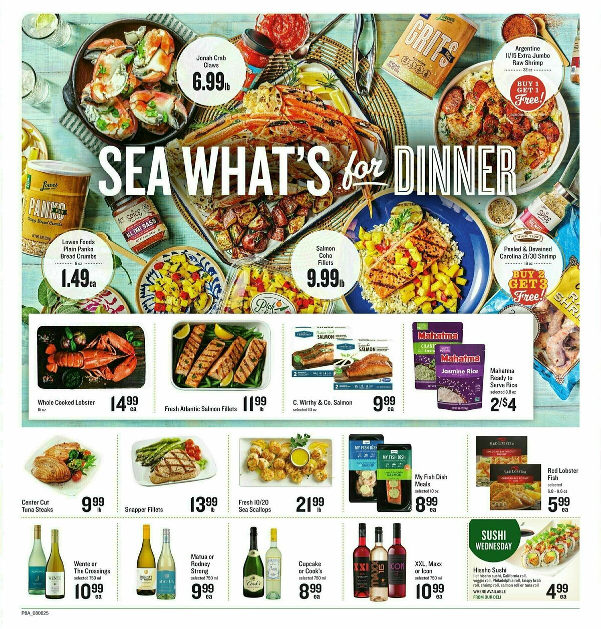 Lowes Foods Weekly Ad from August 6