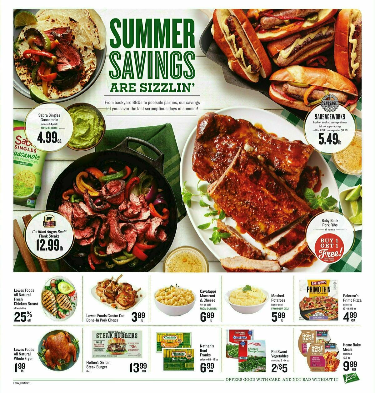 Lowes Foods Weekly Ad from August 13