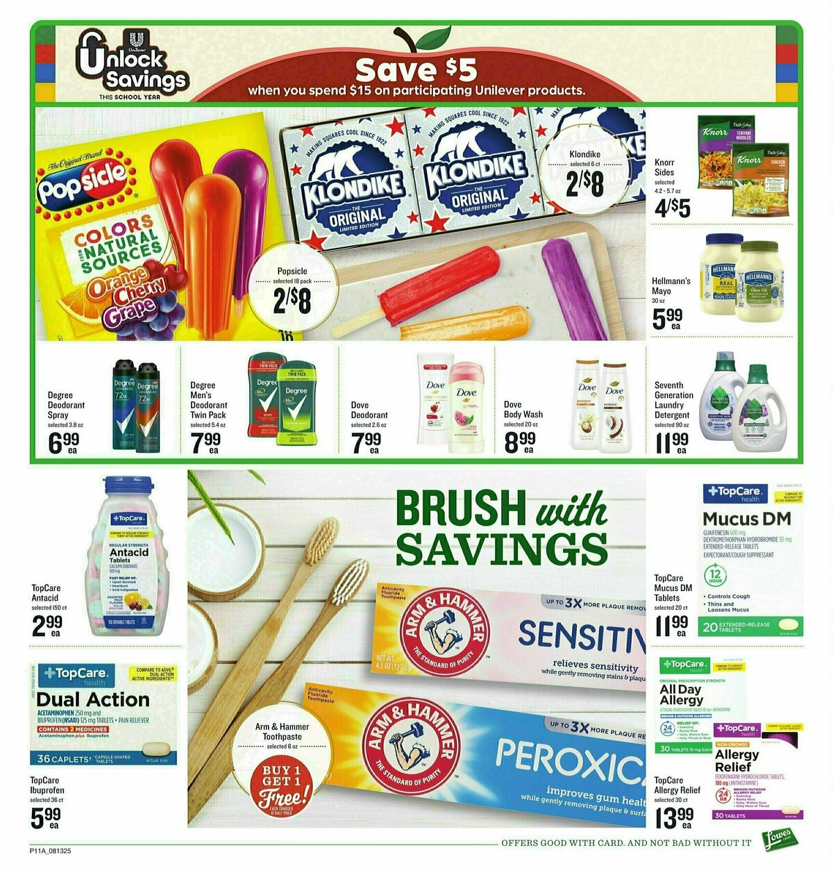 Lowes Foods Weekly Ad from August 13