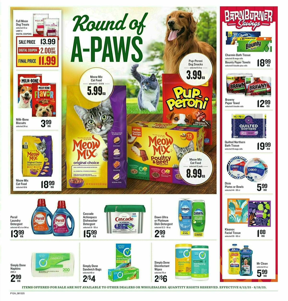 Lowes Foods Weekly Ad from August 13