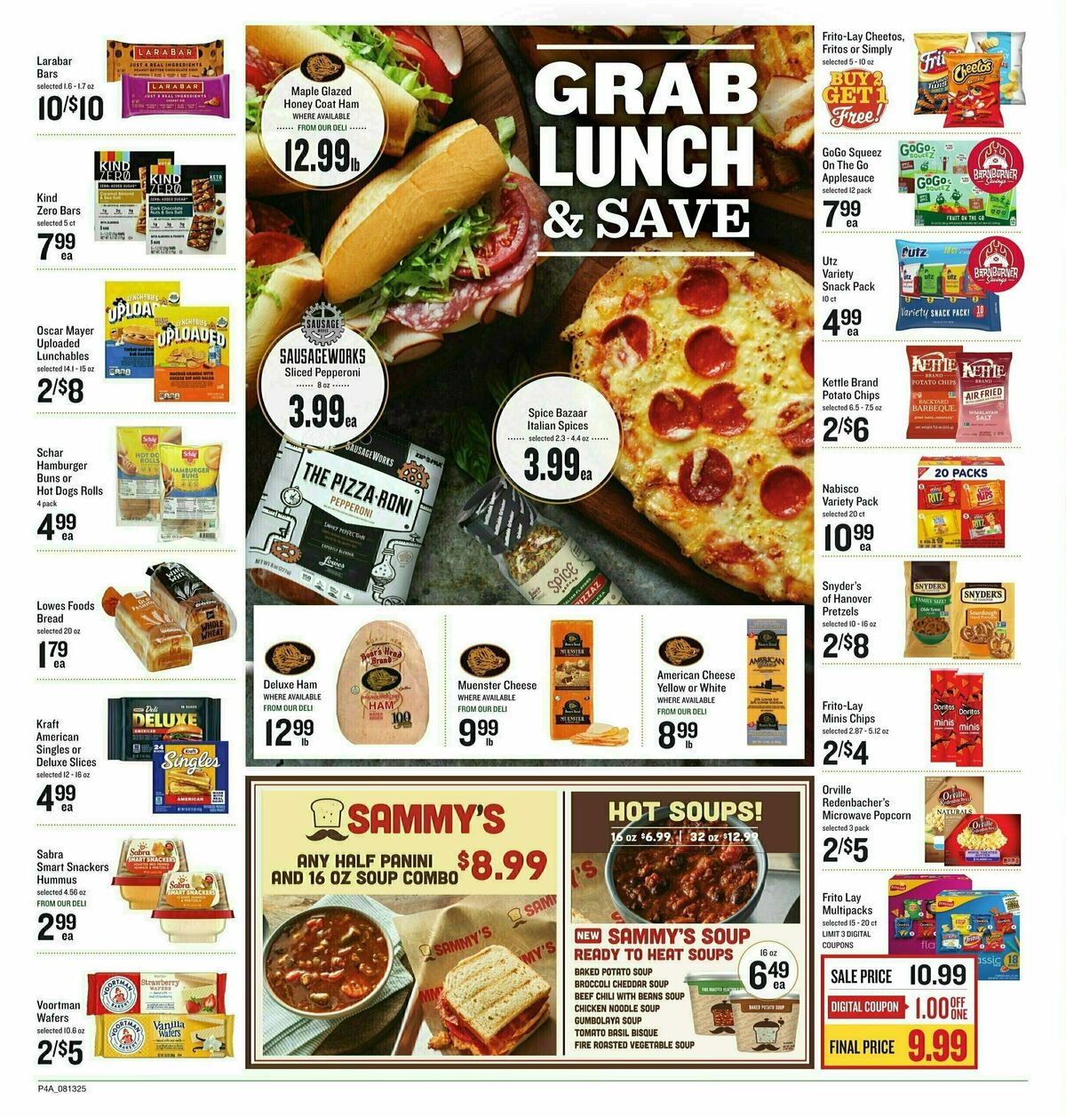 Lowes Foods Weekly Ad from August 13