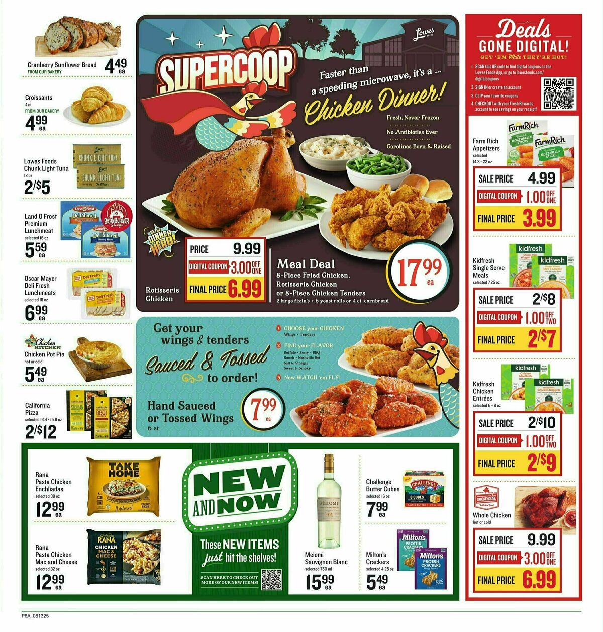 Lowes Foods Weekly Ad from August 13