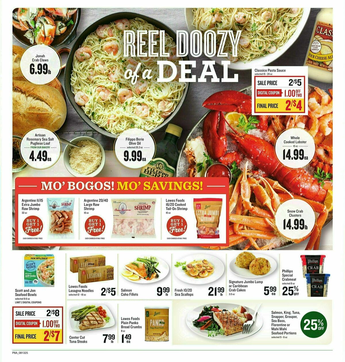 Lowes Foods Weekly Ad from August 13