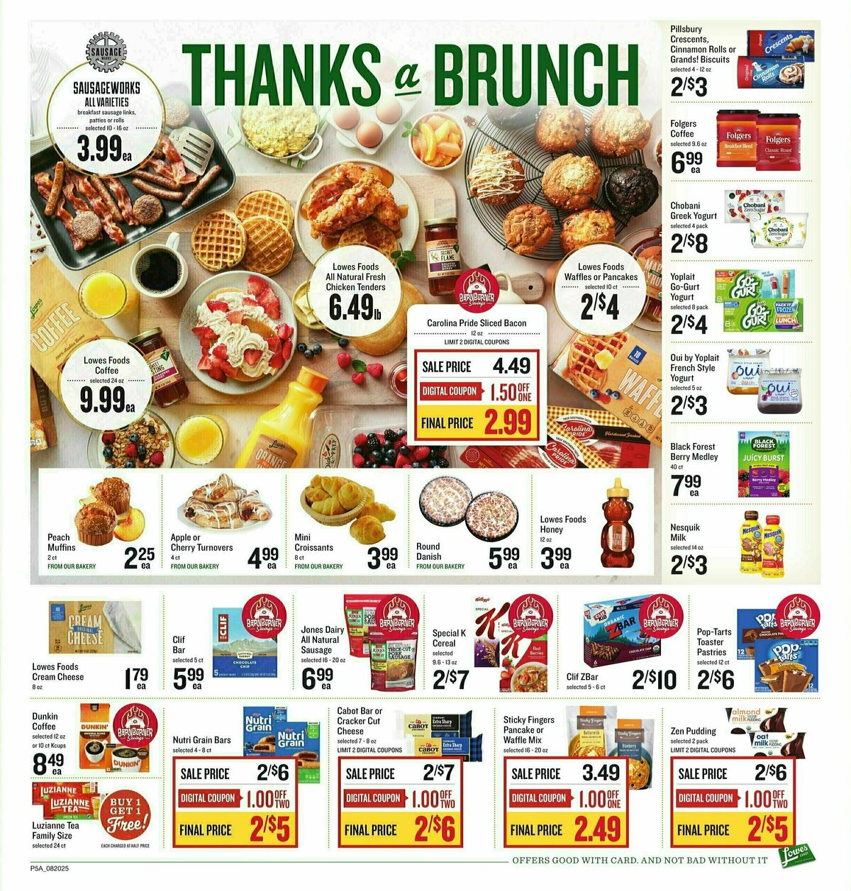 Lowes Foods Weekly Ad from August 20