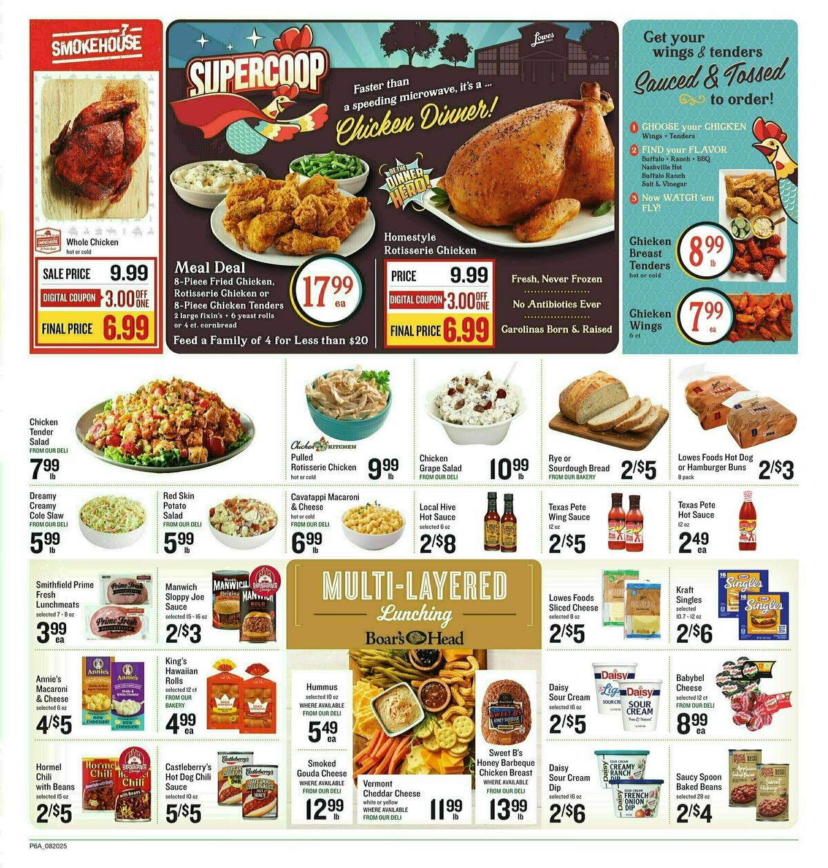 Lowes Foods Weekly Ad from August 20