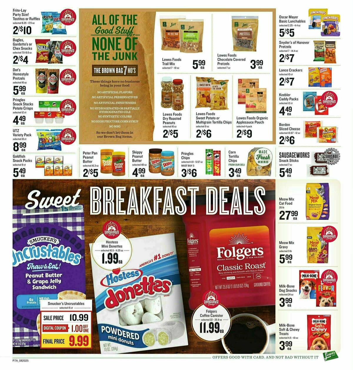 Lowes Foods Weekly Ad from August 20