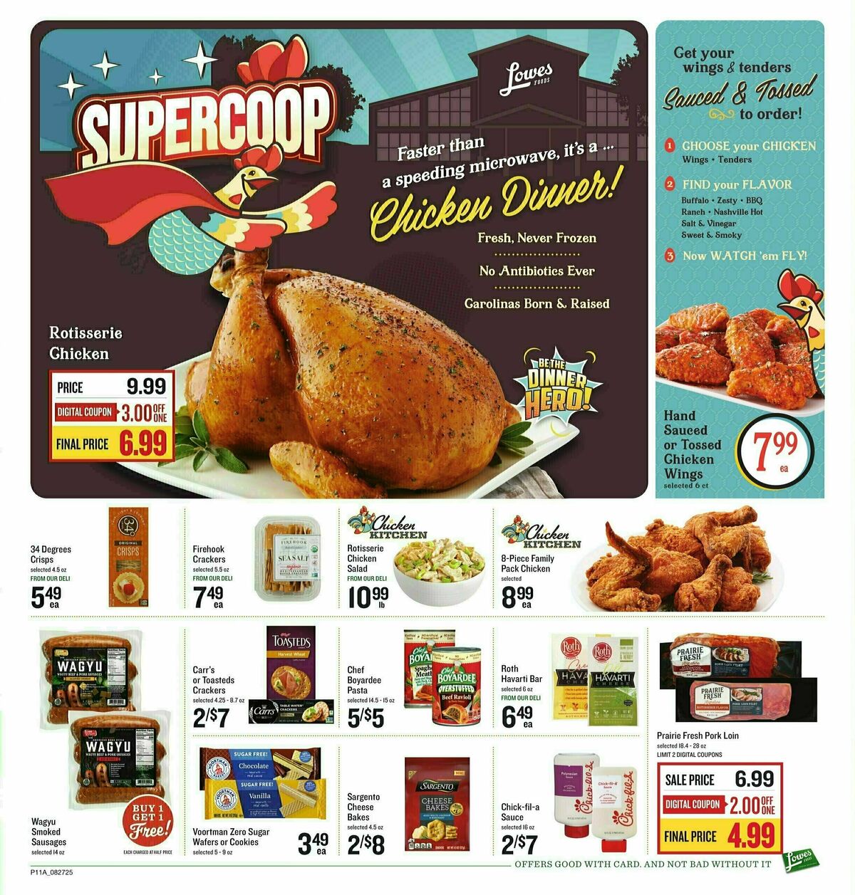 Lowes Foods Weekly Ad from August 27