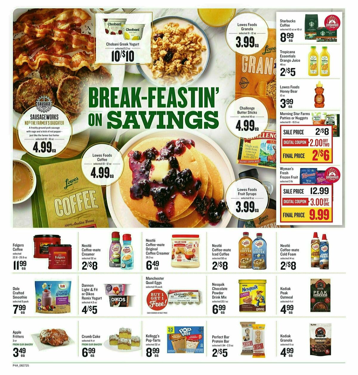 Lowes Foods Weekly Ad from August 27