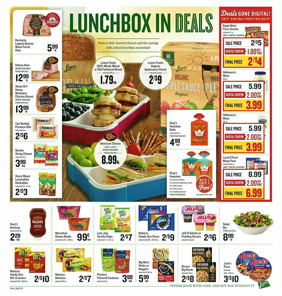 Lowes Foods Weekly Ad from August 27