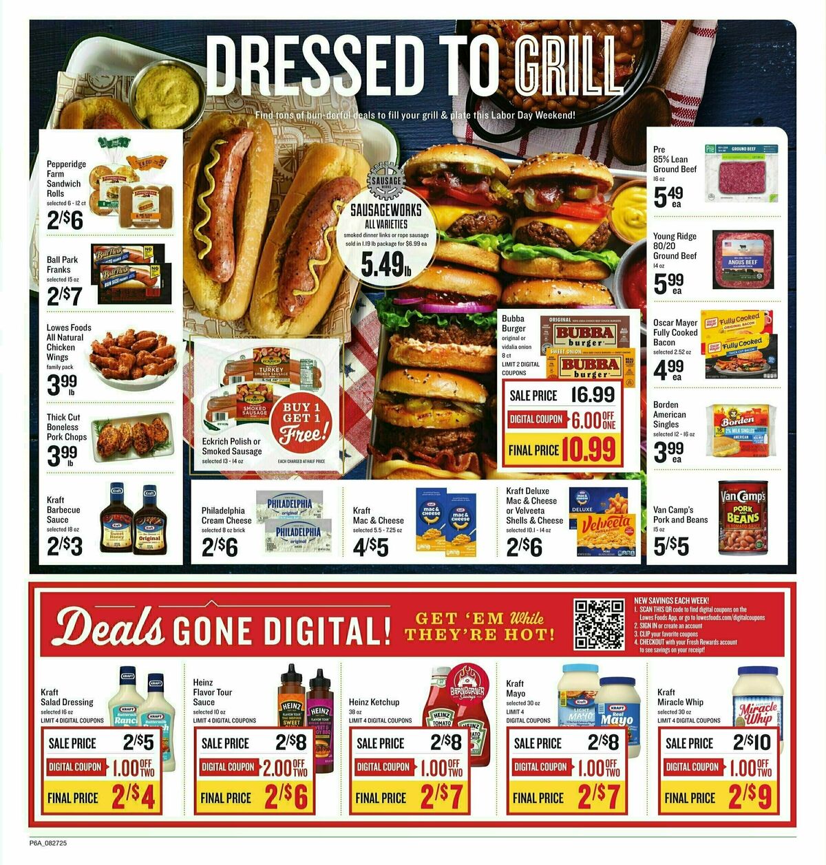 Lowes Foods Weekly Ad from August 27