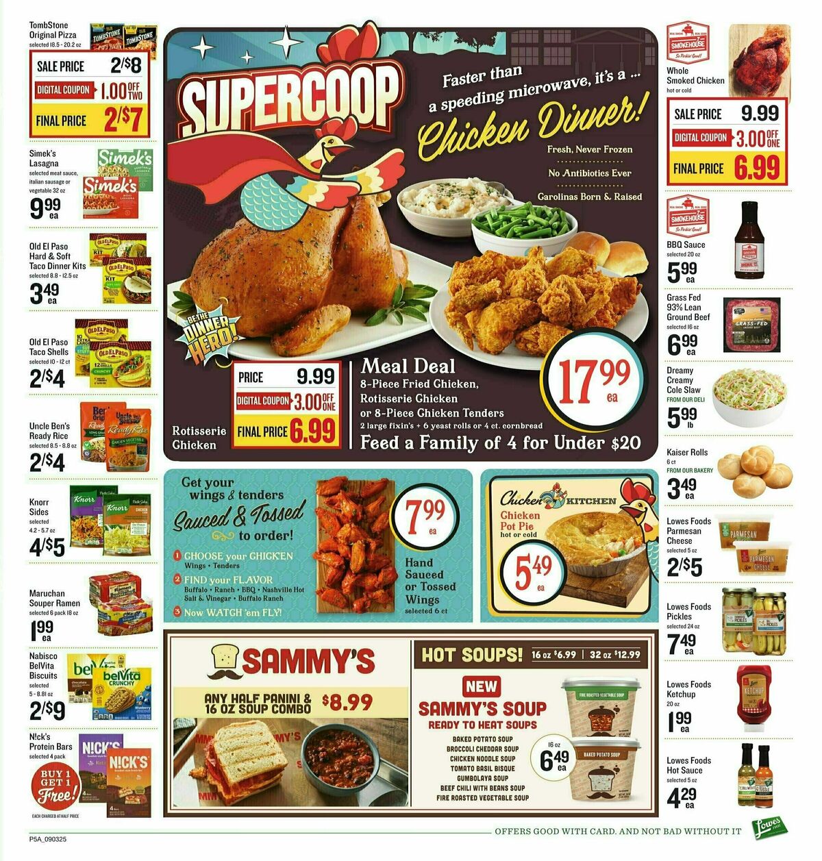 Lowes Foods Weekly Ad from September 3