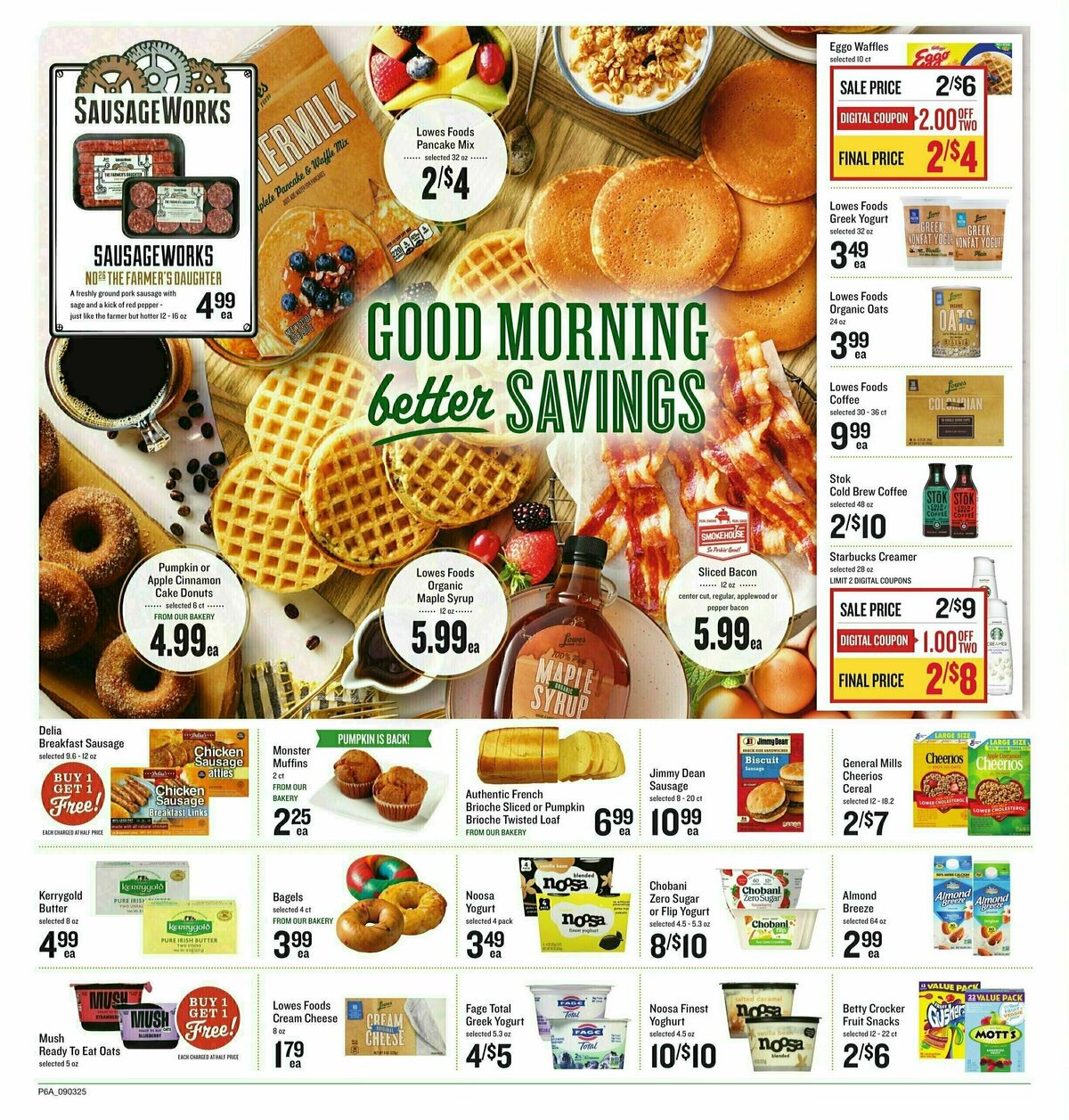 Lowes Foods Weekly Ad from September 3