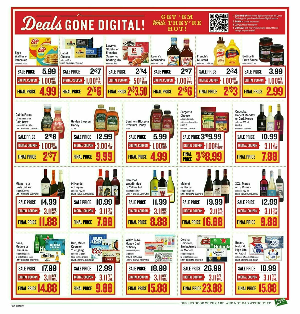 Lowes Foods Weekly Ad from September 10