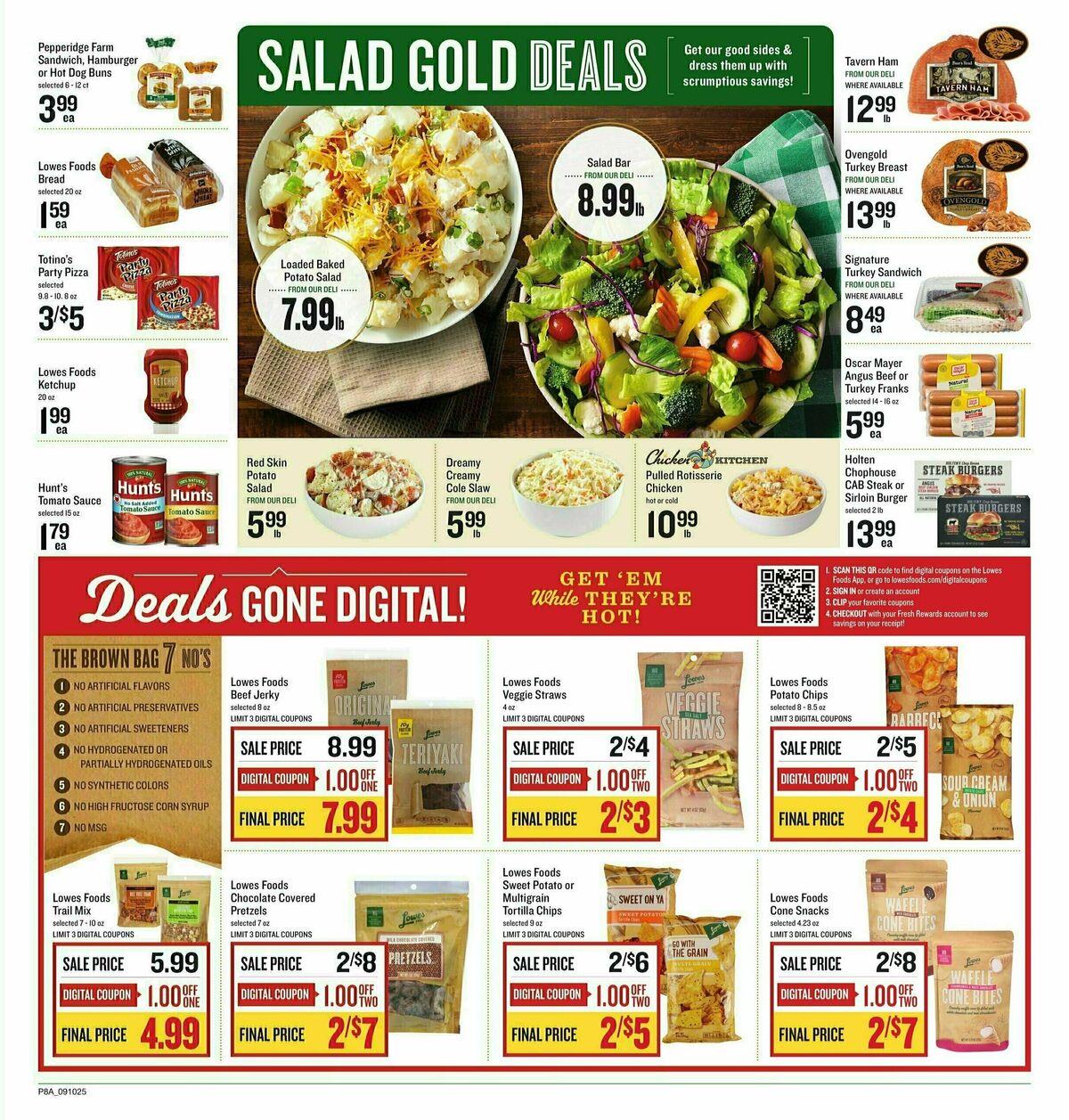 Lowes Foods Weekly Ad from September 10
