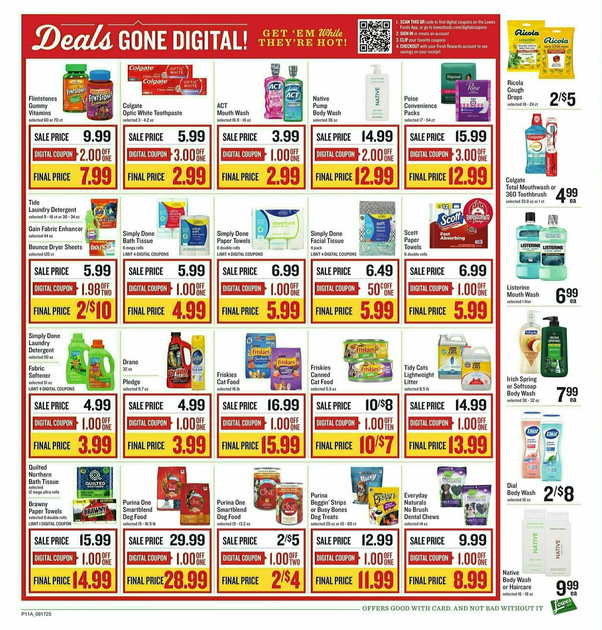 Lowes Foods Weekly Ad from September 17