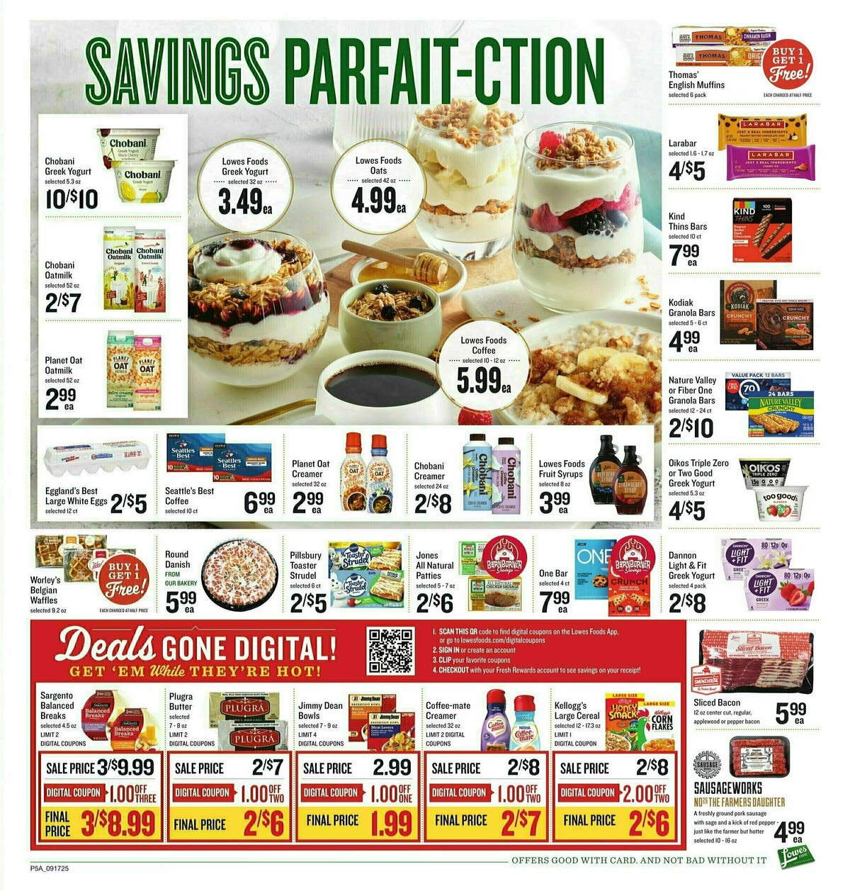 Lowes Foods Weekly Ad from September 17