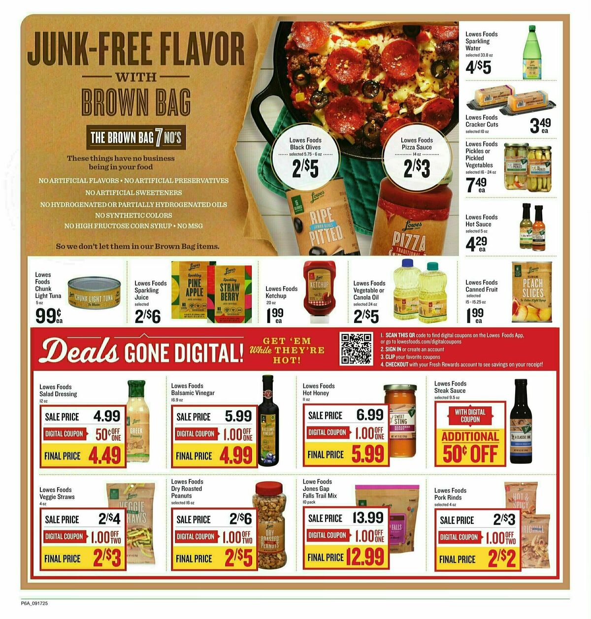 Lowes Foods Weekly Ad from September 17