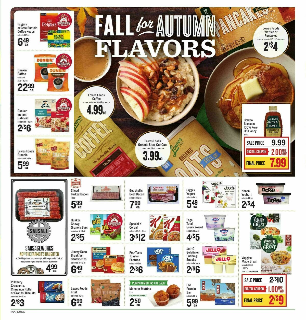 Lowes Foods Weekly Ad from October 1