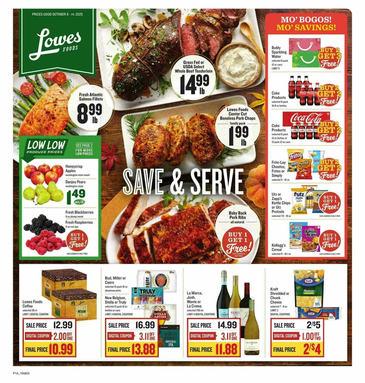 Lowes Foods Weekly Ad from October 8