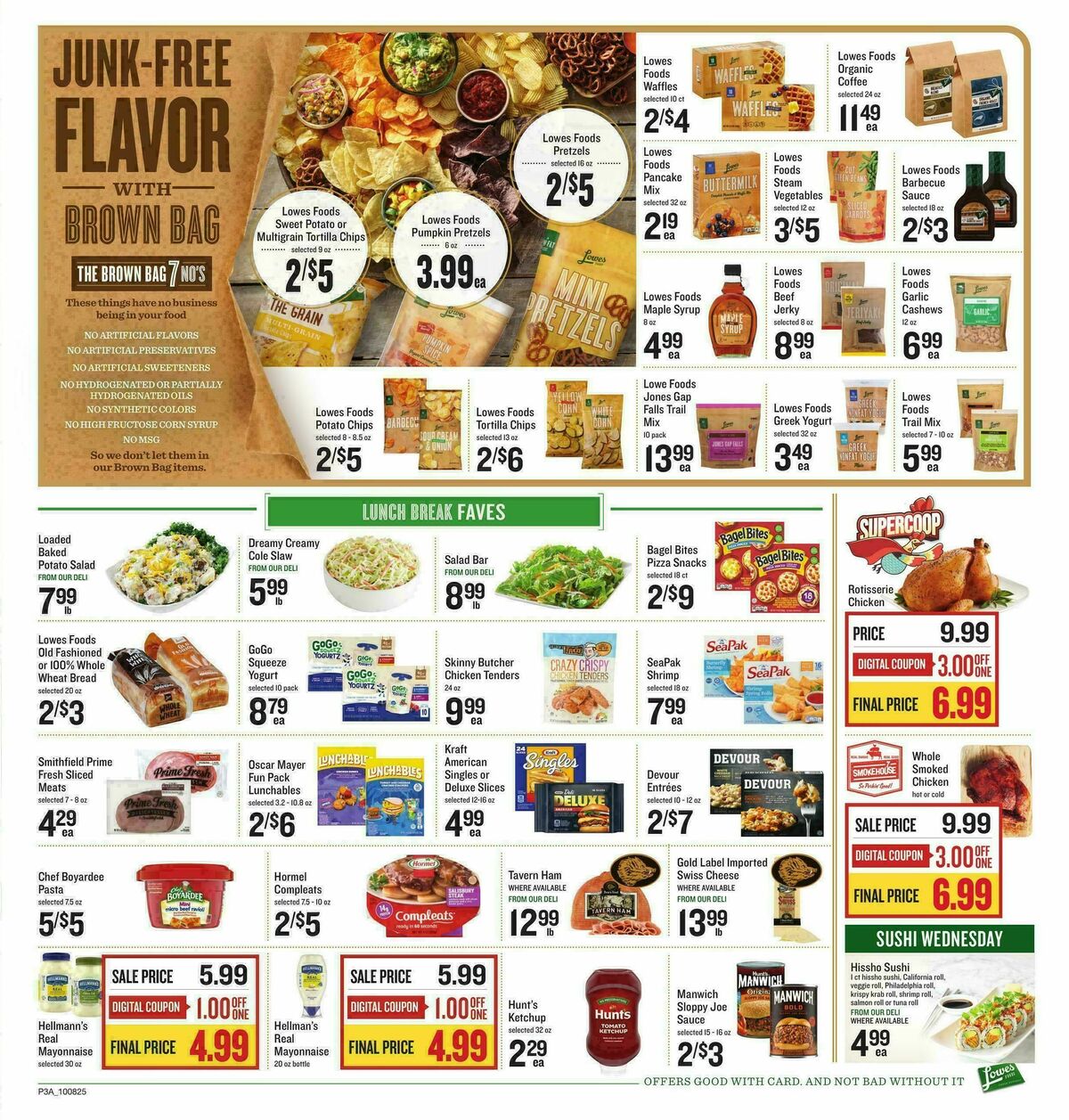 Lowes Foods Weekly Ad from October 8