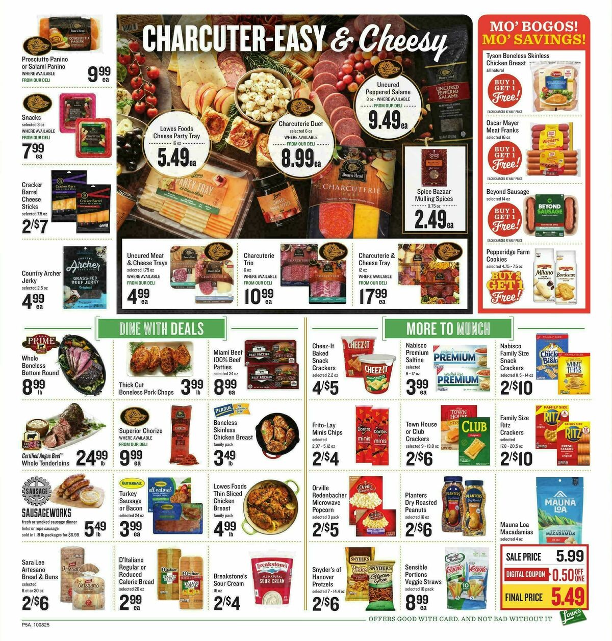 Lowes Foods Weekly Ad from October 8