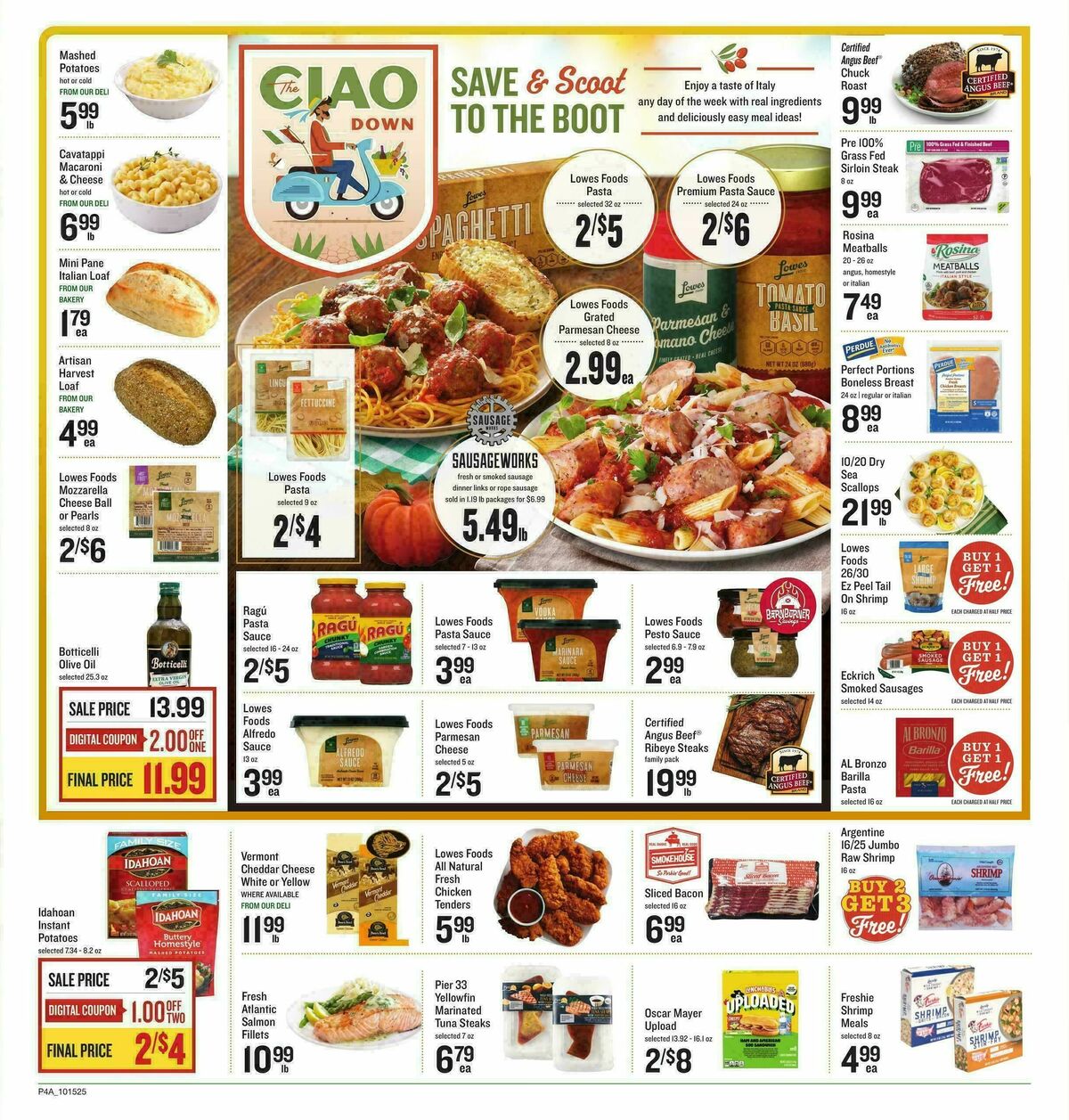 Lowes Foods Weekly Ad from October 15