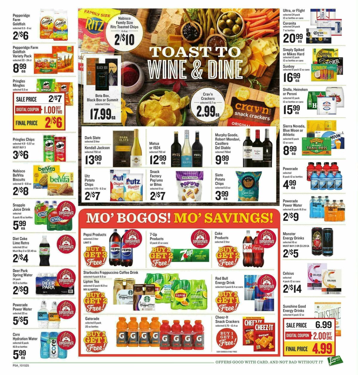Lowes Foods Weekly Ad from October 15