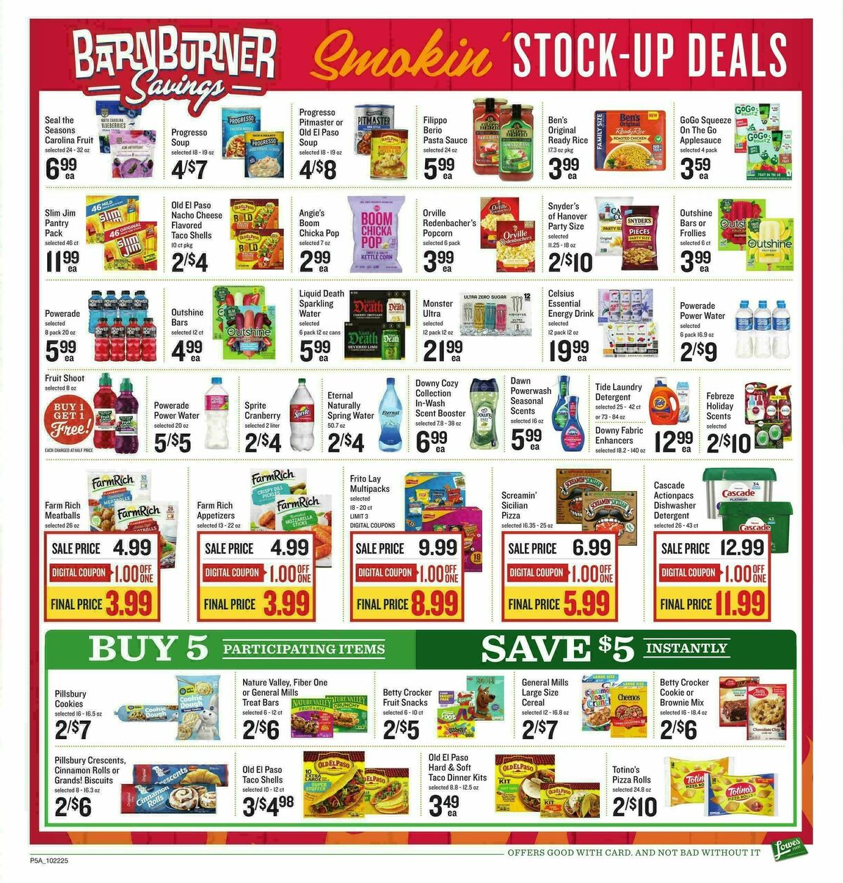 Lowes Foods Weekly Ad from October 22