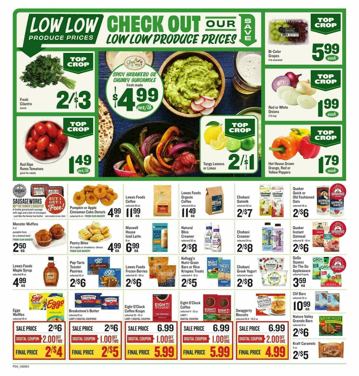 Lowes Foods Weekly Ad from October 29