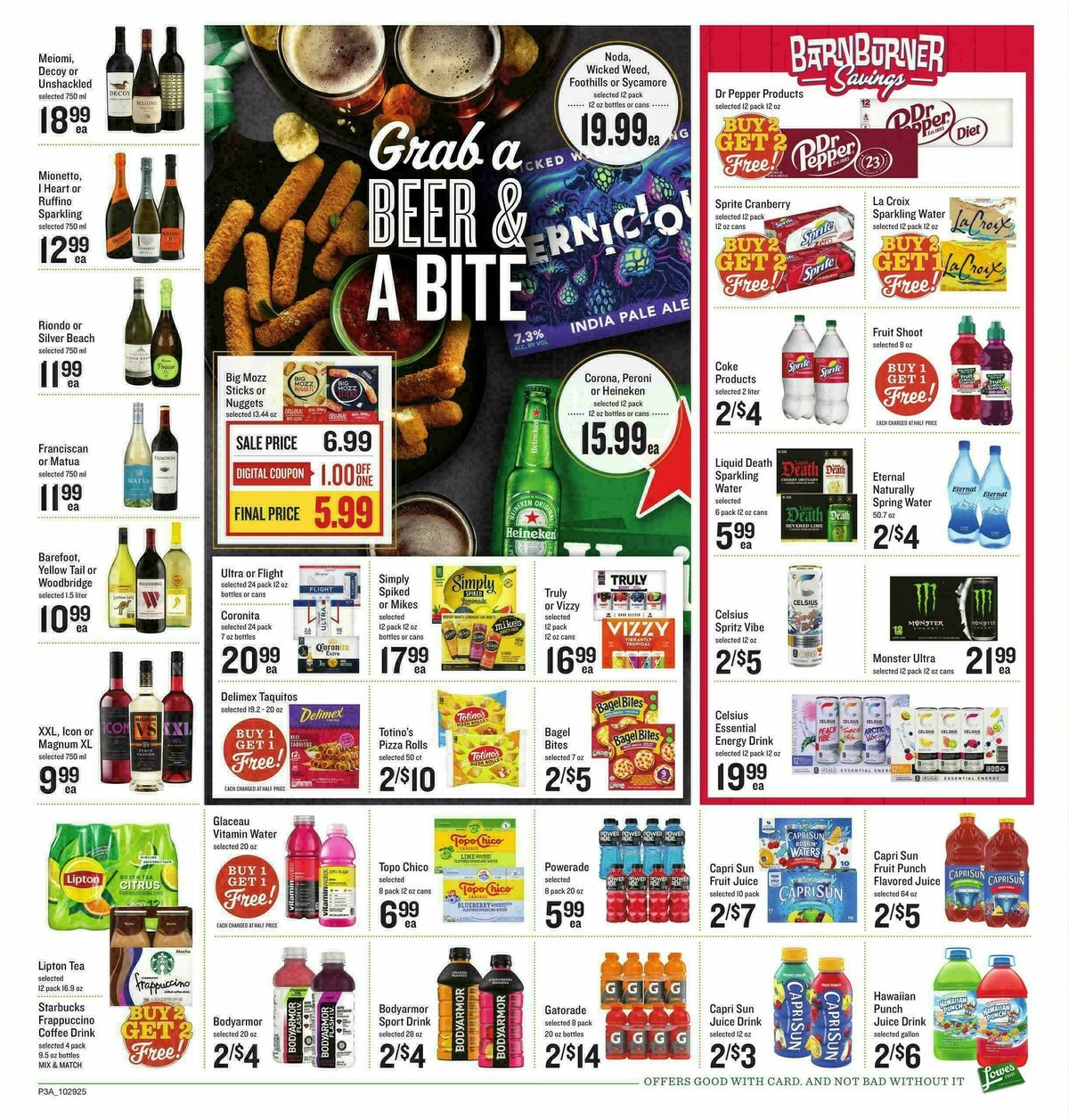 Lowes Foods Weekly Ad from October 29